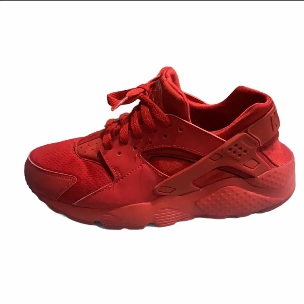 Nike Huarache Red Sneakers Size 6.5Y